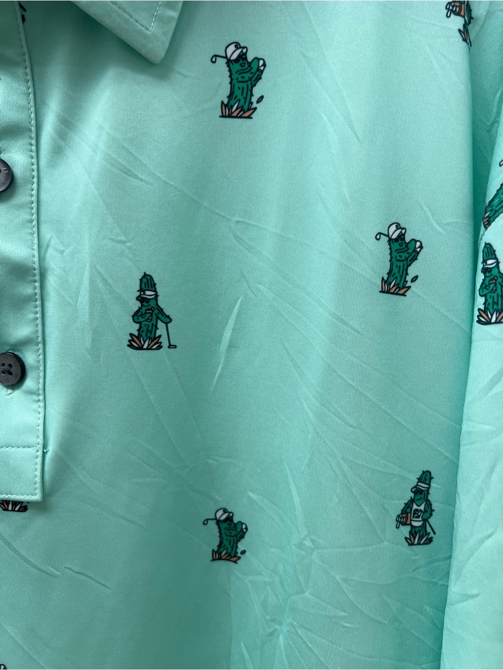 FootJoy Cactus Character Polo - Picture 3 of 5